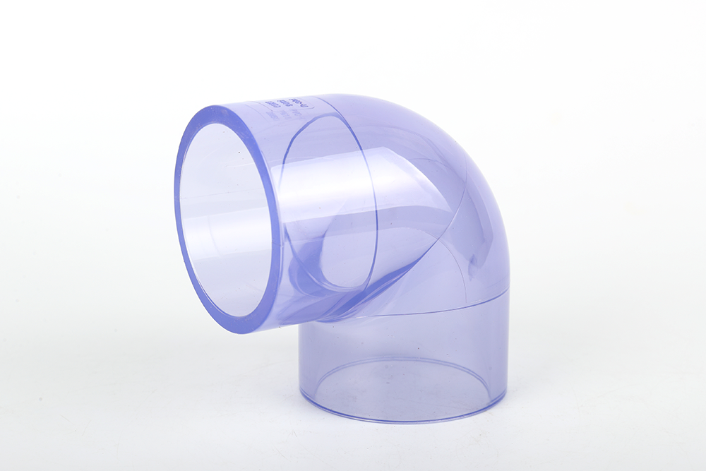 兴安透明 90 度弯头